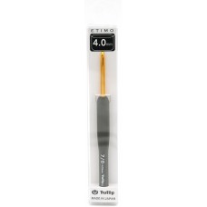 Крючок для вязания с ручкой ETIMO 4мм, Tulip, T15-700e