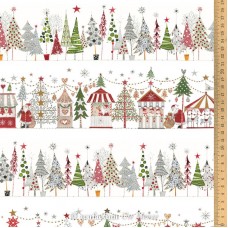 Ткань Рождественское волшебство, ширина 150см, 100% хлопок, Acufactum Ute Menze, 3523-908