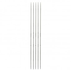 Спицы чулочные Mindful 2мм/15см, нержавеющая сталь, серебристый, 5шт в упаковке, KnitPro, 36001