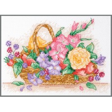 Набор для вышивания Anchor Floral Basket 23*16см, MEZ, AK117