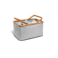 Корзина Fold & Store Basket складная 45*30*22см, хлопок/бамбук, серый, Prym, 612054