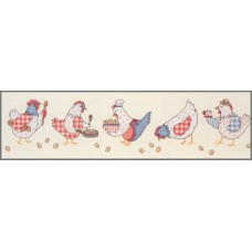 Набор для вышивания Anchor Chick Chicken 13*40см, MEZ, PCE747