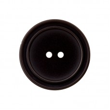 Пуговица с 2 отверстиями, размер 25мм, черный, Union Knopf by Prym, U0453905025008001-20