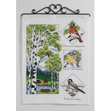 Набор для вышивания Anchor Birch and Birds /Береза и птицы/ 35*45см, MEZ Венгрия, 9240000-02107