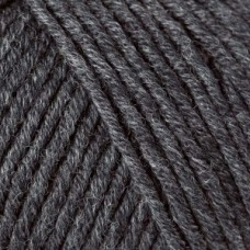 Merino Extrafine 120 /Мерино Экстрафайн 120/ пряжа Schachenmayr Merino, MEZ, 9807552 (00198, anthrazit meliert, антрацит (черно-серый) меланж)