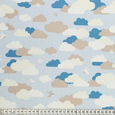 C131038 Ткань MEZfabrics Bunny & Cloud, ширина 144-146см,  MEZ (03005, New!)