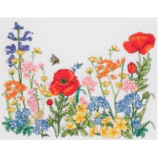 Набор для вышивания Anchor Floral Meadow /Цветочный луг/ 25*31см, MEZ Венгрия, PCE981