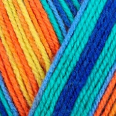 Bravo Color /Браво Колор/ пряжа Schachenmayr Originals, MEZ, 9801421 (02149, runa color (цвет руны), голубой/желтый/зеленый/оранжевый/синий, ОЖИДАЕМ)