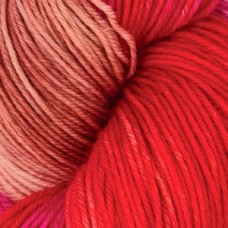 Terra /Терра/ пряжа KnitPro (75% шерсть мериноса Superwash, 25% нейлон), 100г/380м (VR2022, rhubarb (ревень), коричневый/красный/розовый, New!)