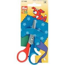 Ножницы детские с закругленными концами, 10см, цветные ручки 611446