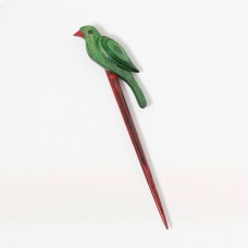 Застежка фибула, серия Flora - Веселый попугай, ламинированный бук, KnitPro, 20929
