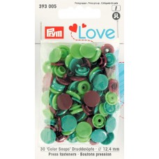 393005 Серия Prym Love - Кнопки Color Snaps, диаметр 12,4мм, Prym