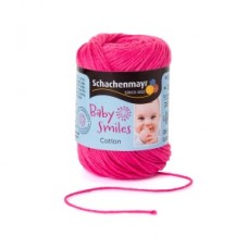Cotton /Коттон/ пряжа Schachenmayr Baby Smiles, MEZ, 9807350 (01036, pink, розовый)