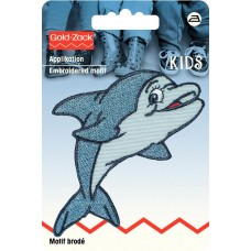 Термоаппликация Дельфин 70*80мм 925246