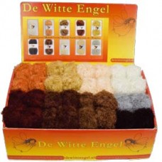 Пряжа для изготовления волос куклам, De Witte Engel, V99983 (H04530, blond, блондинка)