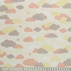 C131038 Ткань MEZfabrics Bunny & Cloud, ширина 144-146см,  MEZ (03010, New!)
