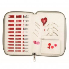 Эксклюзивный подарочный набор Amore съемных спиц 11 размеров, длина 13см, 20698, KnitPro