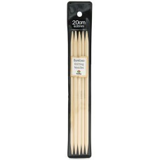 Спицы чулочные Bamboo 6мм/20см, Tulip, KND080600