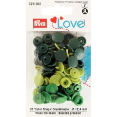 393001 Серия Prym Love - Кнопки Color Snaps, диаметр 12,4мм, Prym