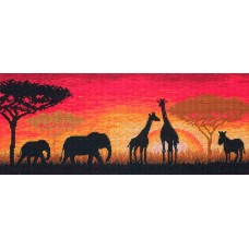 Набор для вышивания Maia African Horizon 13*30см, MEZ, 5678000-01187