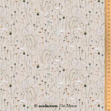 Ткань Зимние травы, ширина 145см, 100% хлопок, Acufactum Ute Menze, 3523-767