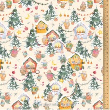 Ткань Рождественский магазин, ширина 145см, 100% хлопок, Acufactum Ute Menze, 3523-891