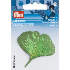 Термоаппликация Лист Гинкго 50*51мм, 100% полиэстер, Prym, 926691