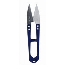 Ножницы для ниток, длина 10,5см, нержавеющая сталь, синий, Kleiber, 921-76