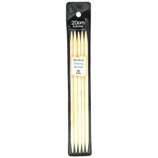 Спицы чулочные Bamboo 6мм/15см, Tulip, KND060600
