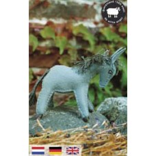 A17000 Набор для шитья вальдорфской игрушки Ослик, De Witte Engel, Нидерланды