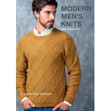 Книга Rowan Modern Mens Knits, дизайнер Jen Geigley, 11 моделей, 978-1-9162445-4-2