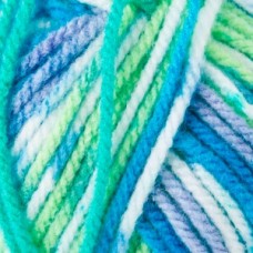 Bravo Color /Браво Колор/ пряжа Schachenmayr Originals, MEZ, 9801421 (02080, aqua jacquard color, синий/желтый/зеленый)