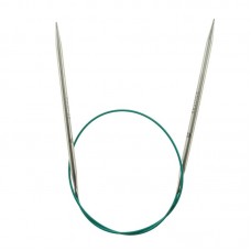 Спицы круговые Mindful 4,5мм/60см, нержавеющая сталь, серебристый, KnitPro, 36080