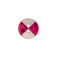 Пуговица с 2 отверстиями, размер 15мм, перламутр, розовый, Union Knopf by Prym, 0453838015005201