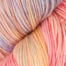 Terra /Терра/ пряжа KnitPro (75% шерсть мериноса Superwash, 25% нейлон), 100г/380м (VR2024, beach house (пляжный домик), коричневый/розовый/фиолетовый, New!)