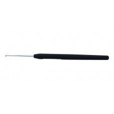 Крючок для вязания с ручкой, с золотистым наконечником Steel 0,5мм, KnitPro, 30861