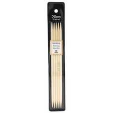 Спицы чулочные Bamboo 5мм/20см, Tulip, KND080500
