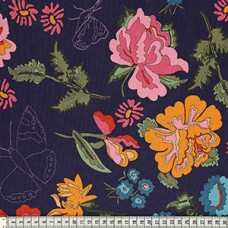 Трикотажное полотно MEZfabrics Nordic Garden Dream, ширина 148-150см  MEZ, J131939 (03001)