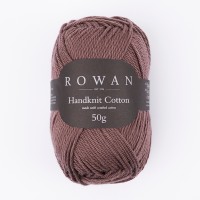 Handknit Cotton /Хэнднит Котон/ пряжа Rowan, H548000 (380, bark (кора), коричневый, New!)