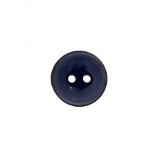 Пуговица с 2 отверстиями, размер 15мм, пластик, темно-синий, Union Knopf by Prym, 0023289015068101