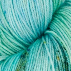 Terra /Терра/ пряжа KnitPro (75% шерсть мериноса Superwash, 25% нейлон), 100г/380м (VR2019, mint sky (мятное небо), бирюзовый/зеленый/синий, New!)