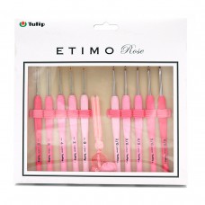 Набор сверхтонких крючков для вязания ETIMO Rose, Tulip, TEL-001e