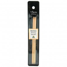 Спицы чулочные Bamboo 2мм/15см, Tulip, KND060200