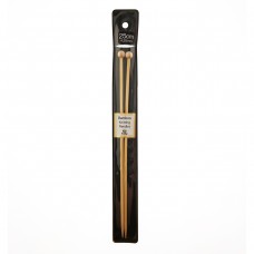 Спицы прямые Bamboo 4,25мм/25см, бамбук, натуральный, 2шт в упаковке, Tulip, KNS100425