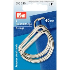 555240 Полукольца 40мм, Prym