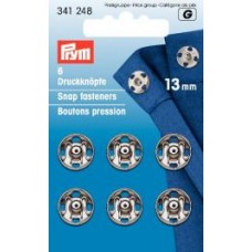 Пришивные кнопки, диаметр 13мм, Prym, 341248