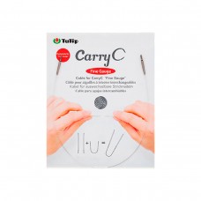 Тросик для съемных спиц CarryC Fine Gauge, длина 80см, пластик, Tulip, CTMM-72