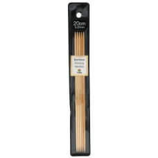 Спицы чулочные Bamboo 3,25мм/20см, Tulip, KND080325