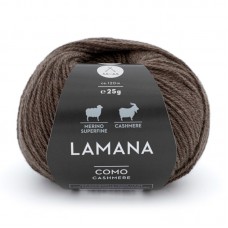 Como Cashmere /Комо Кашемир/ пряжа Lamana (70% шерсть мериноса сверхтонкая, 30% кашемир),10*25г/120м (11, marineblau (темно-синий), синий, ОЖИДАЕМ)