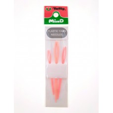 Набор игл ручных для пряжи, длина 70мм, 80мм, 94мм, пластик, Tulip, TA-0061e